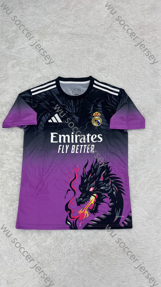 1:1 copy top quality 2025/2026 Real Madrid  Fan Edition Football Jersey