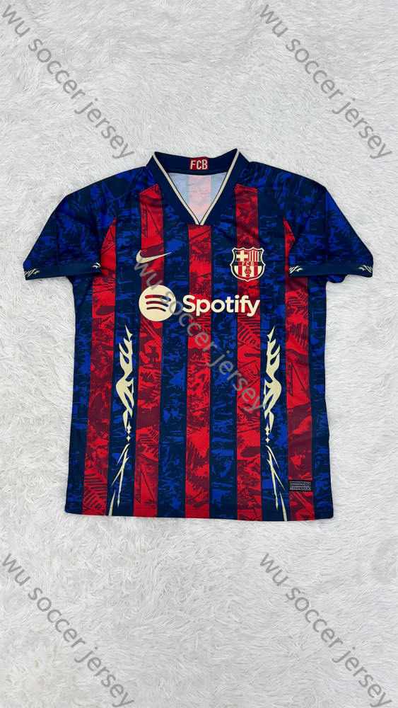 1:1 copy top quality 2025/2026 Barcelona Fan Edition Football Jersey