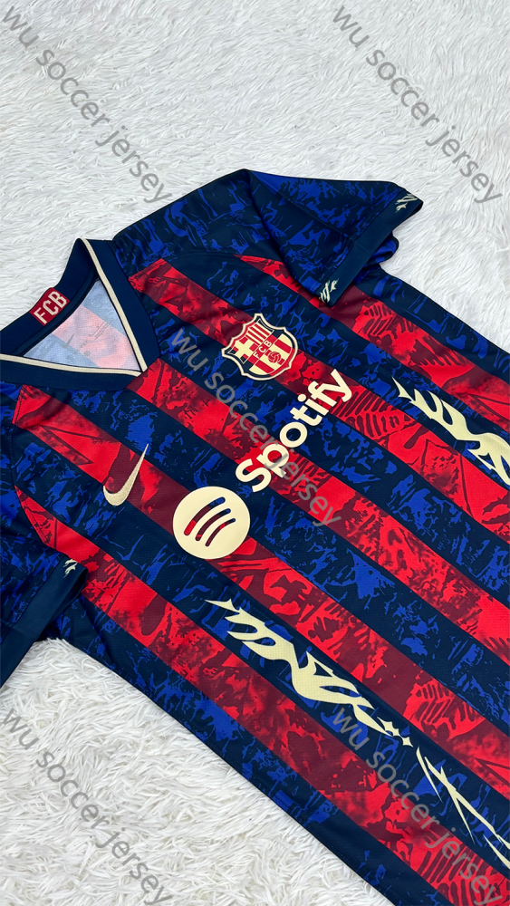 1:1 copy top quality 2025/2026 Barcelona Fan Edition Football Jersey
