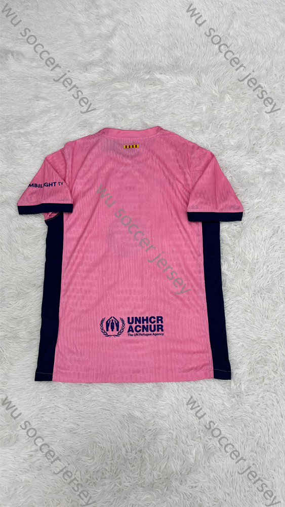 1:1 copy top quality 2025/2026 Barcelona Player Edition Football Jersey