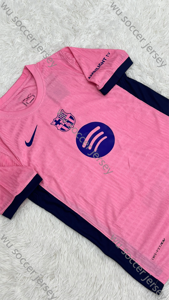 1:1 copy top quality 2025/2026 Barcelona Player Edition Football Jersey