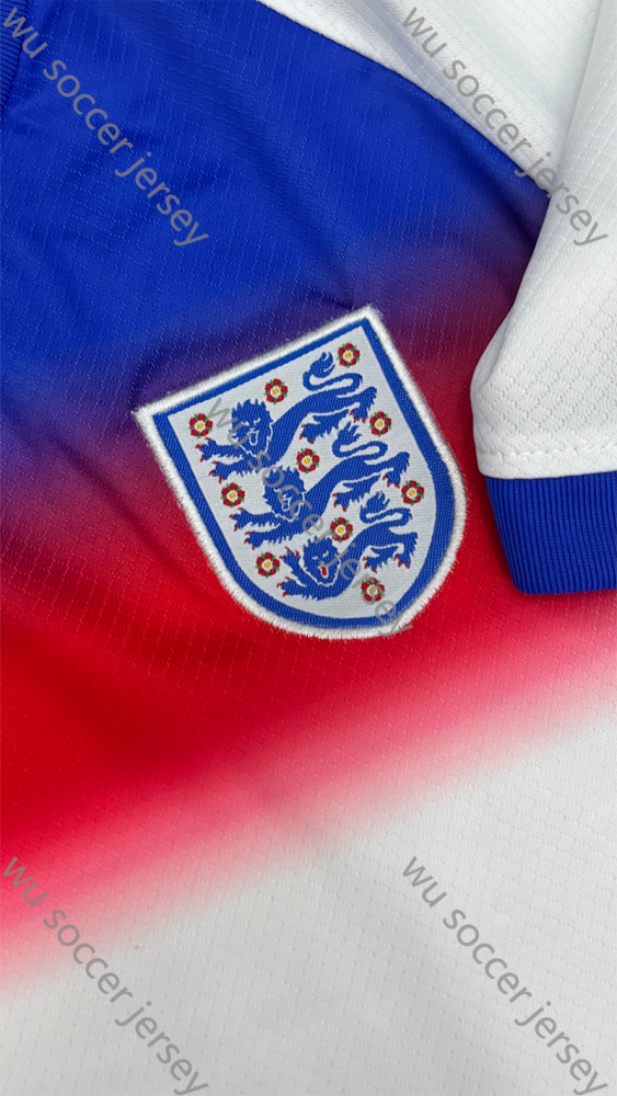 1:1 replica of top quality 2025/2026 England Home Kids National Team Football Jersey