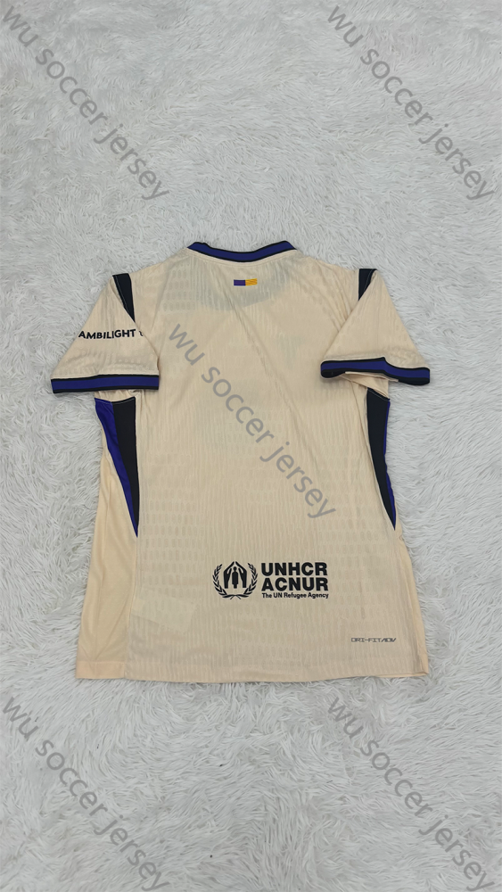 1:1 copy top quality 2025/2026 barcelona away player version football jersey