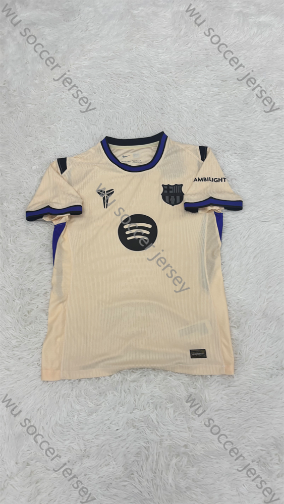 1:1 copy top quality 2025/2026 barcelona away player version football jersey