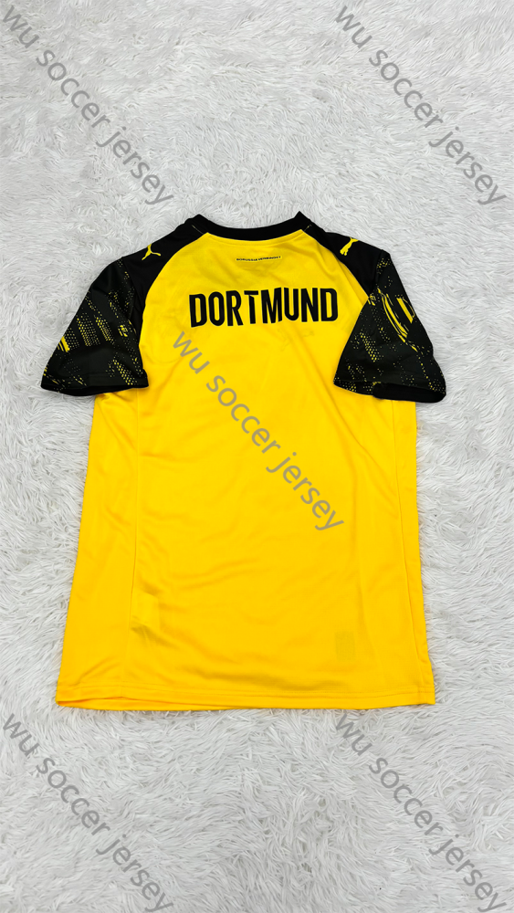 1:1 copy top quality 2025/2026 Dortmund Home Player version yellow black white Soccer Jersey