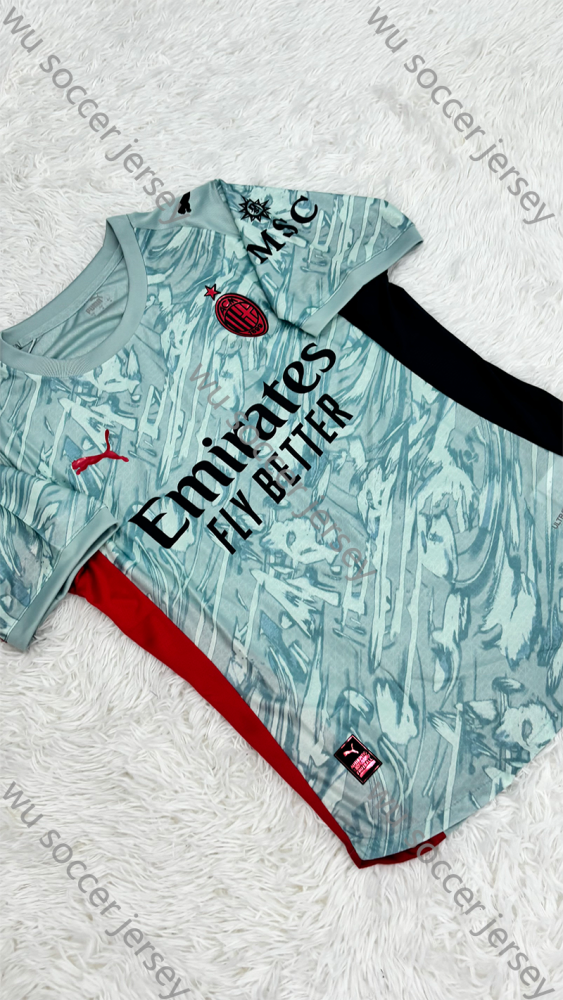 1:1 copy top quality （S-XXL） 2025/2026 AC Milan Away Player Edition football jersey