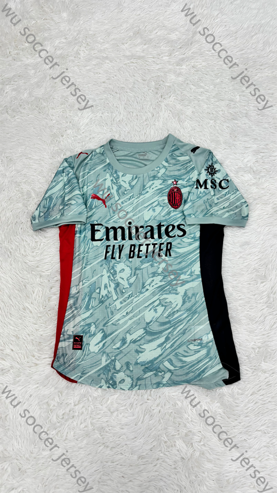 1:1 copy top quality （S-XXL） 2025/2026 AC Milan Away Player Edition football jersey