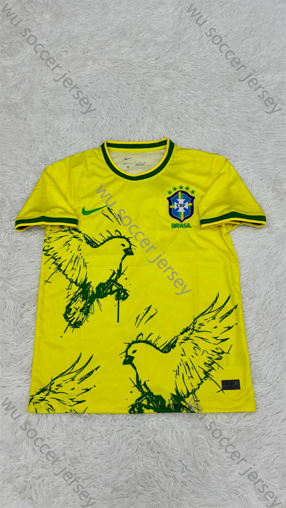 1:1 copy top quality 2025/2026 Brazil  Special Edition Football Jersey