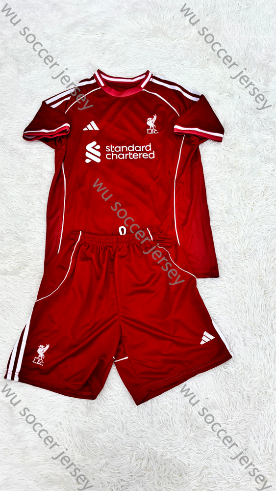 1:1 copy top quality 1998/1999 Liverpool home kids football jersey