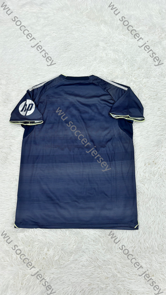 1:1 copy top quality 2025/2026 Real Madrid Away  Fan Edition Football Jersey