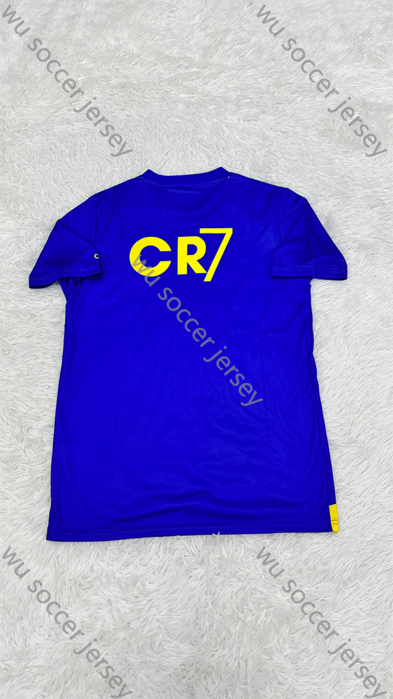 1:1 copy top quality (S-XXL) 2025/2026 CR7 Al Nassr Fan Edition Soccer Jersey