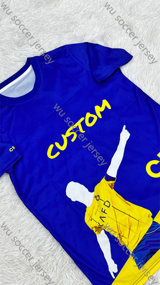 1:1 copy top quality (S-XXL) 2025/2026 CR7 Al Nassr Fan Edition Soccer Jersey