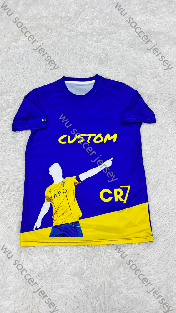 1:1 copy top quality (S-XXL) 2025/2026 CR7 Al Nassr Fan Edition Soccer Jersey