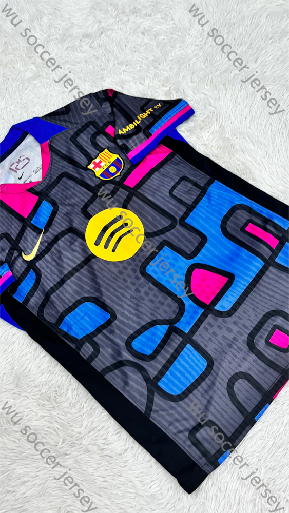 1:1 copy top quality 2025/2026 Barcelona  Fan Edition Football Jersey