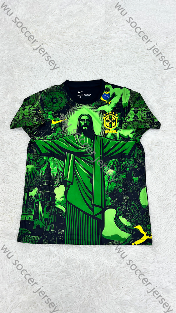 1:1 copy top quality 2025/2026 Brazil Player Edition Football Jersey