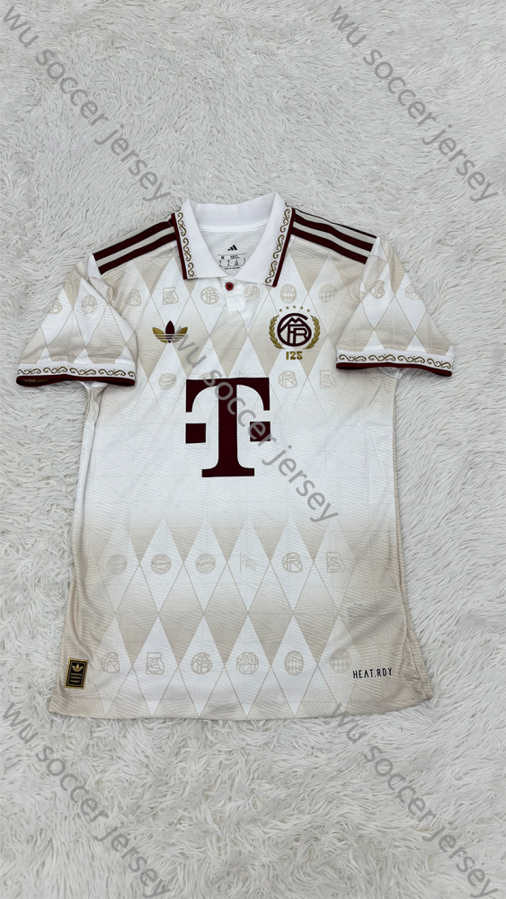 （S-XXL）1:1 Copy Top Quality 2025/2026 Bayern Munich Football Jersey （Player Edition）