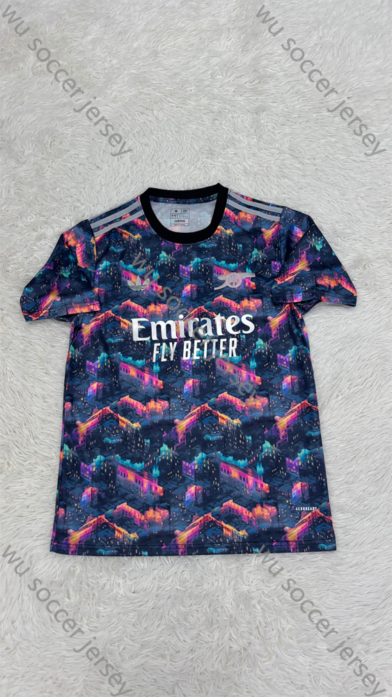 （S-XXL）1:1 Copy Top Quality 2025/2026 Arsenal Football Jersey （Fan Edition）