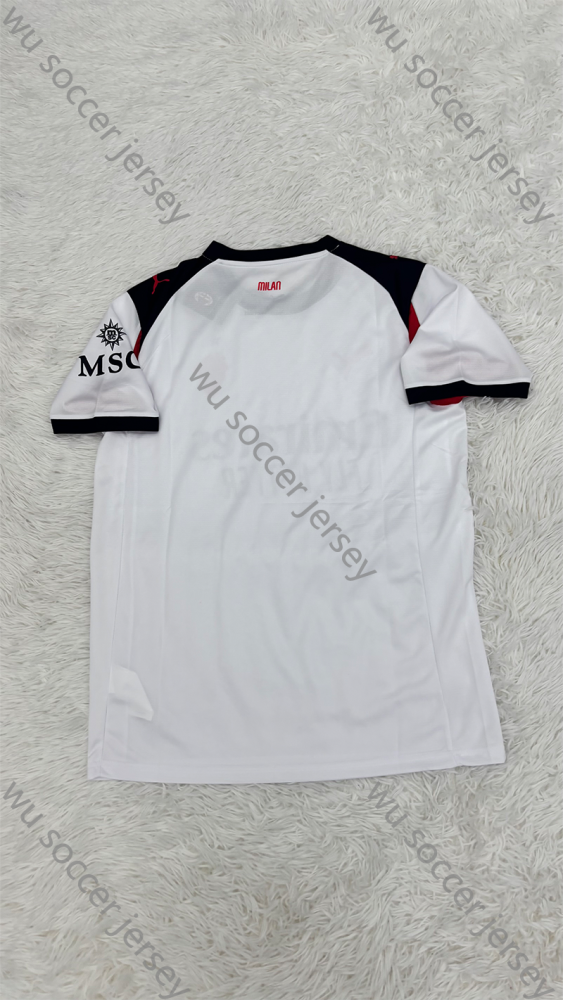 （S-XXL）1:1 Copy Top Quality 2025/2026 AC Milan Football Jersey (Player Edition)