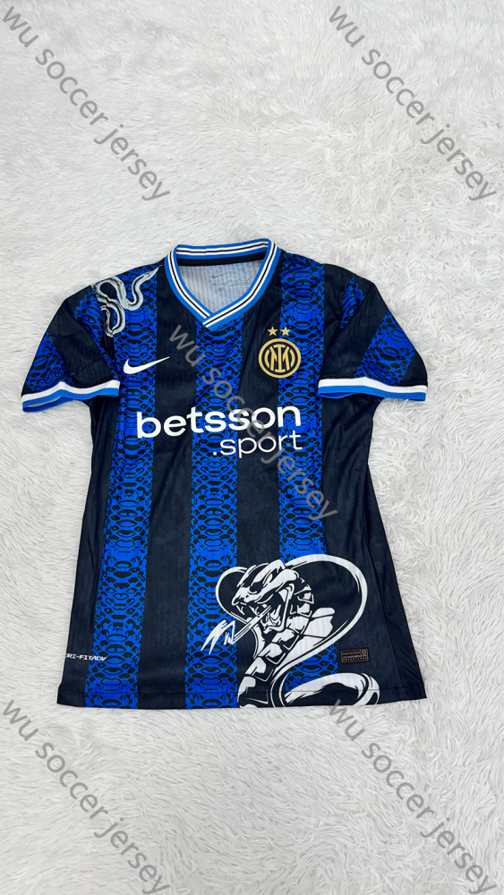 （S-XXL）1:1 Copy Top Quality 2025/2026 Inter Milan Football Jersey (Player Edition)