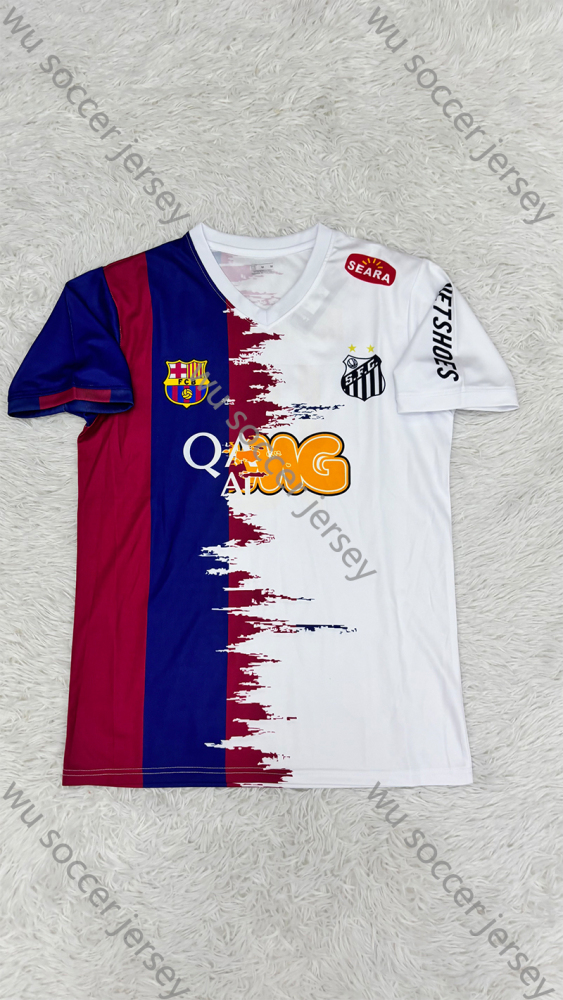 （S-XXL）1:1 Copy Top Quality 2025/2026  10 Barcelona  Football Jersey （Fan Edition）