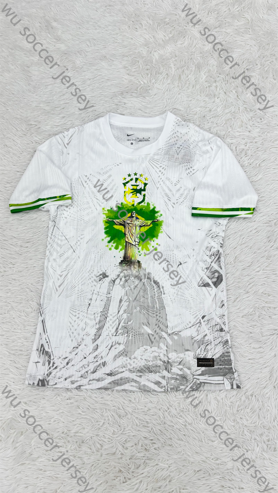 （S-XXL）1:1 Copy Top Quality 2024/2025 Brazil Jesus football jersey （ Player Edition）