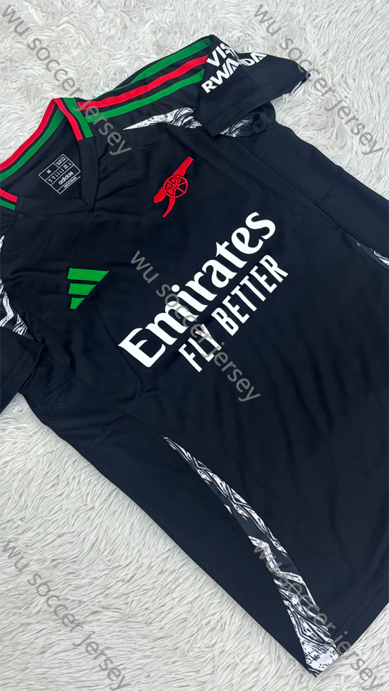 （S-4XL）1:1 Copy Top Quality 2024/2025 Arsenal Away football jersey （ Fan Edition）