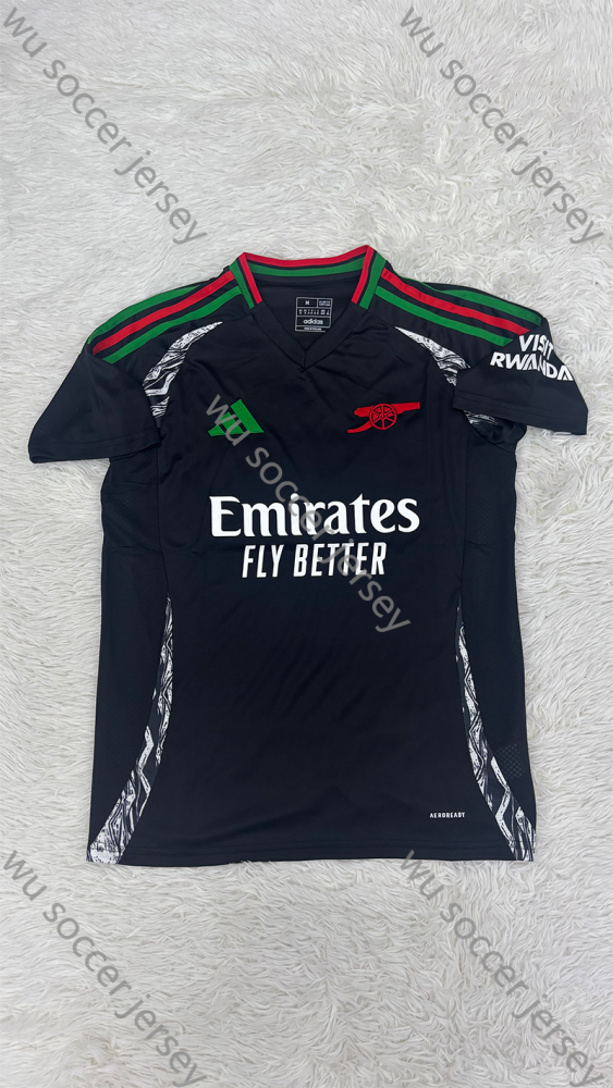 （S-4XL）1:1 Copy Top Quality 2024/2025 Arsenal Away football jersey （ Fan Edition）