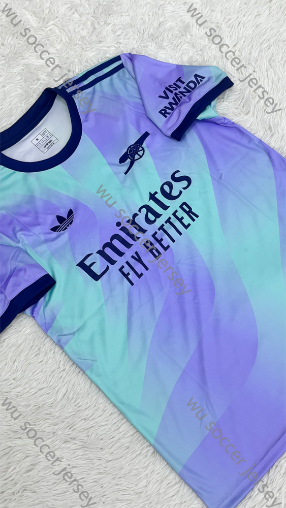 （S-4XL）1:1 Copy Top Quality 2024/2025 Arsenal 2th Away football jersey （ Fan Edition）