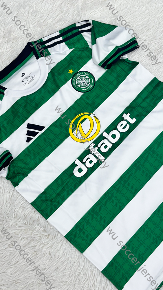 （S-4XL）1:1 Copy Top Quality 2025/2026 Celtic Home Football Jersey (Fan Edition)