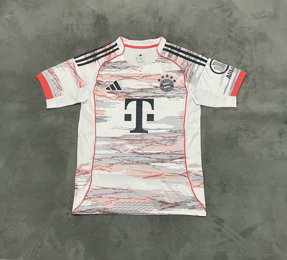 （S-4XL）1:1 Copy Top Quality 2025/2026 Bayern Munich Away Football Jersey (Fan Edition)