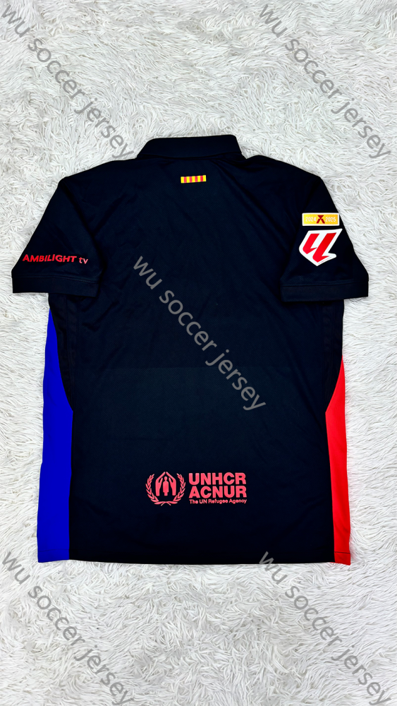 （S-4XL）1:1 Copy Top Quality 2024/2025 Barcelona Away football jersey （ Fan Edition）