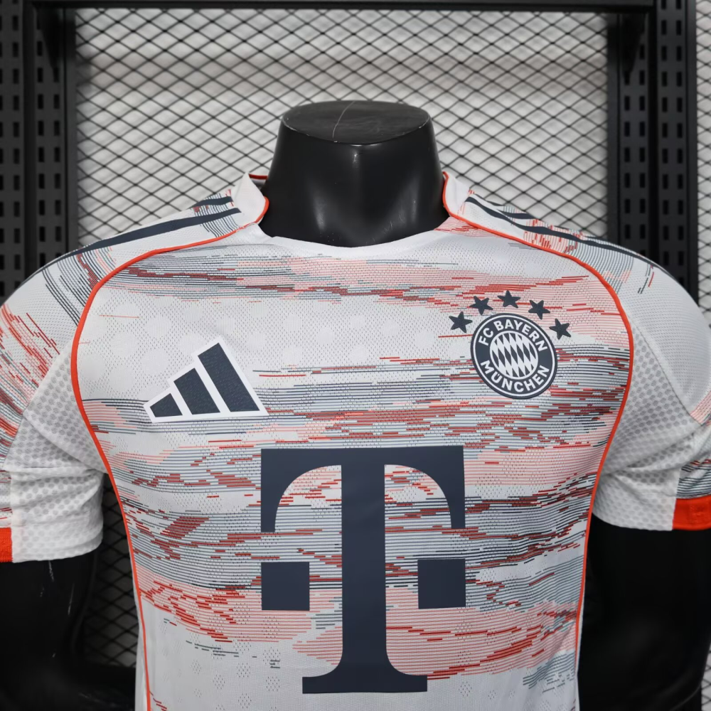 （S-3XL）1:1 Copy Top Quality 2025/2026 Bayern Munich Away Football Jersey (Player Edition)