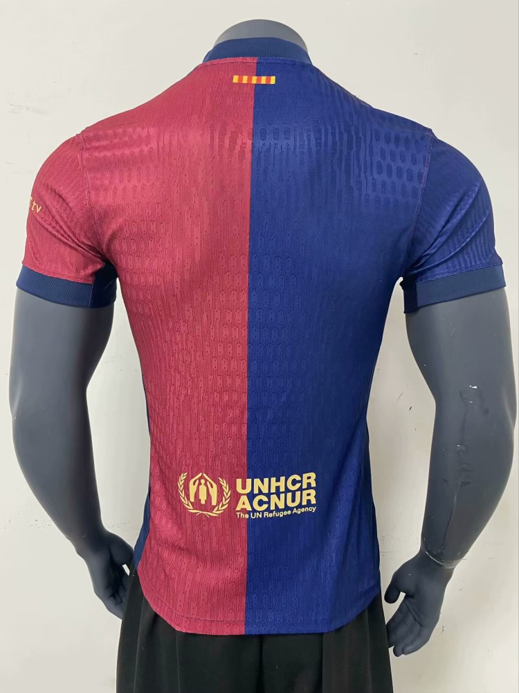 （S-4XL）1:1 Copy Top Quality 2024/2025 Barcelona black Away Limited Edition Football Jersey（ Player Edition）