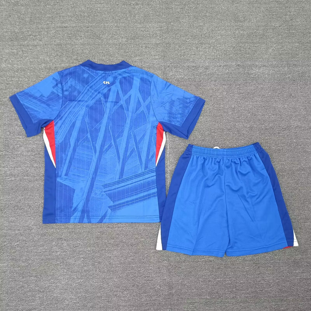 （16-28）1:1 Copy Top Quality 2025/2026 Chelsea Home Football Jersey (Kids)