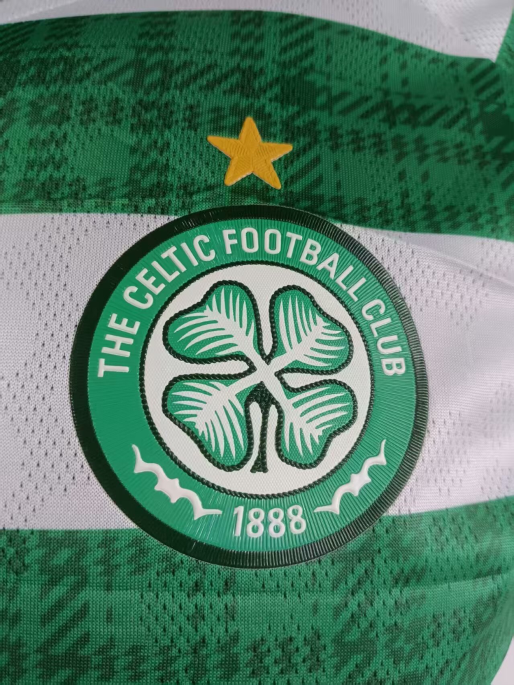 （S-XXL）1:1 Copy Top Quality 2025/2026 Celtic Home Football Jersey（ Player Edition）