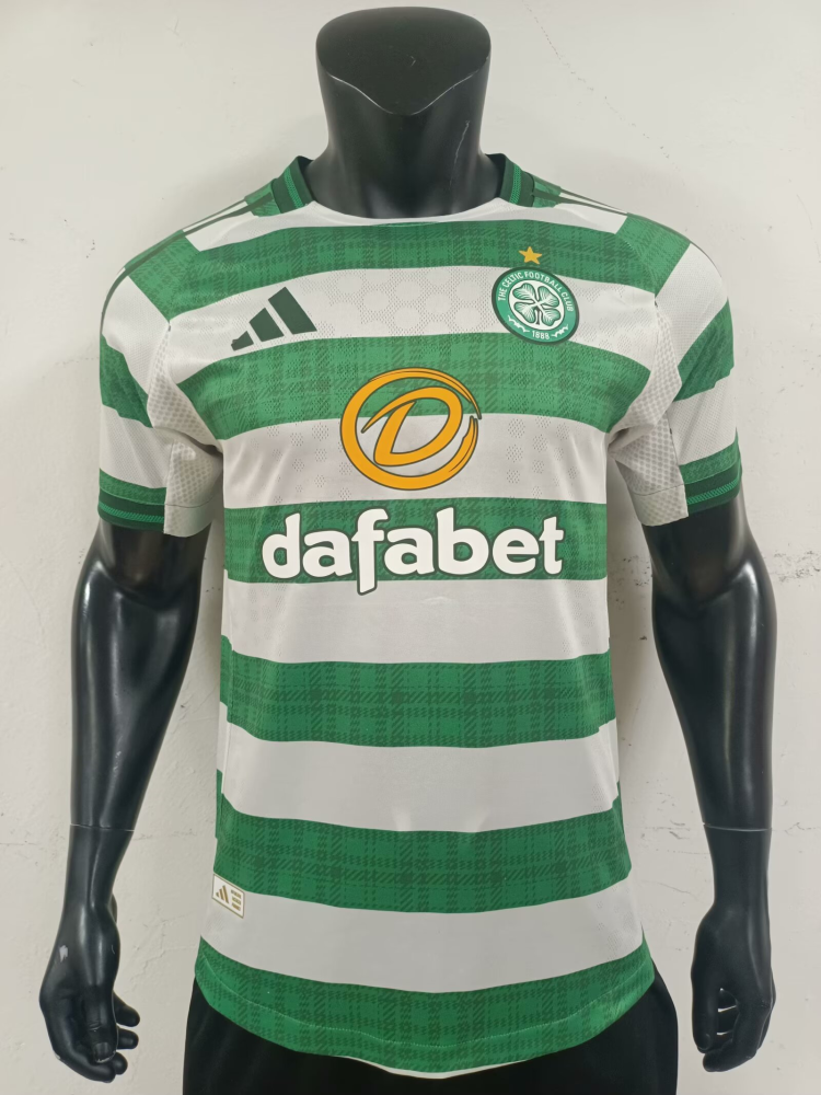 （S-XXL）1:1 Copy Top Quality 2025/2026 Celtic Home Football Jersey（ Player Edition）