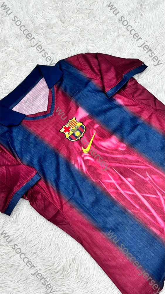 （S-3XL）1:1 Copy Top Quality 2025/2026 Barcelona Retro Limited Edition Football Jersey（ Player Edition）