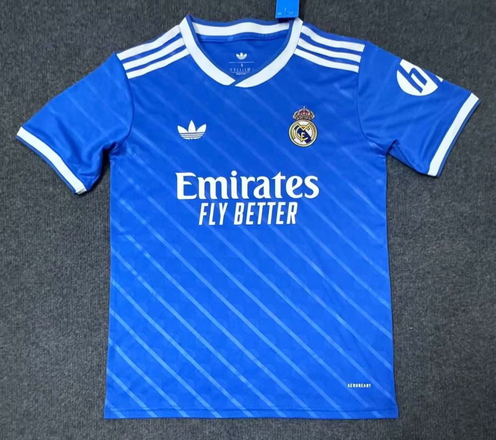 （S-4XL）1:1 Copy Top Quality 2025/2026 Real Madrid 2th Away Football Jersey （Fan Edition）
