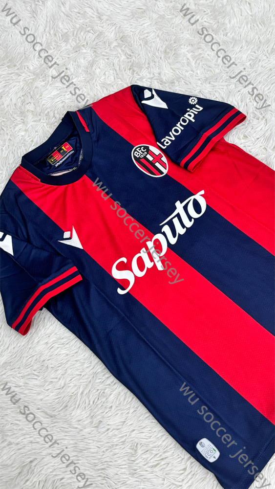 （S-4XL）1:1 Copy Top Quality 2025/2026 Bologna football jersey （ Fan Edition）