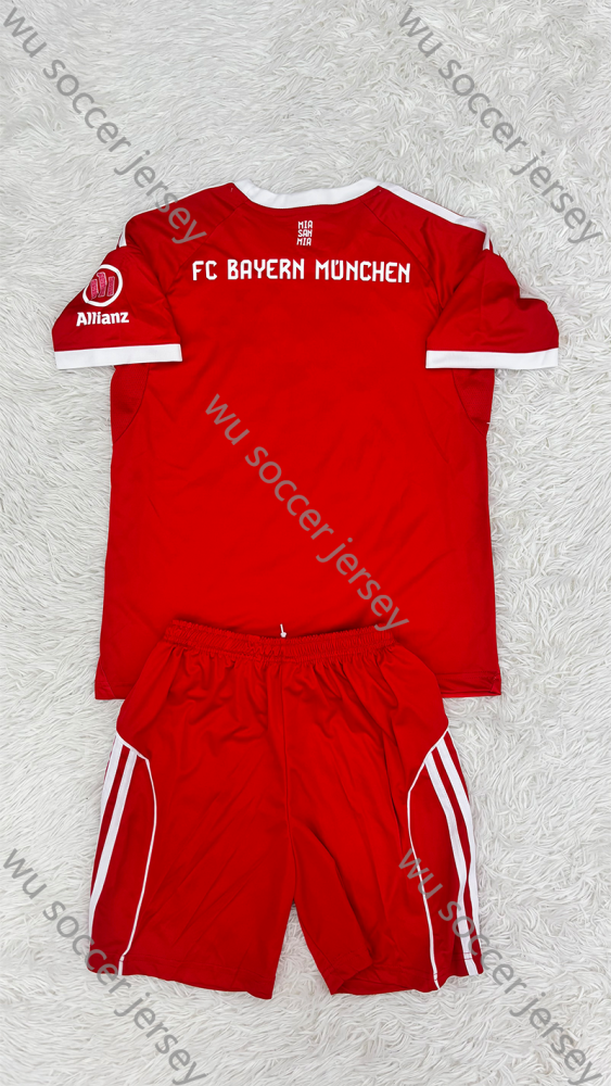 （16-28）1:1 Copy Top Quality 2024/2025 Bayern Munich Home  Football Jersey (Kids)