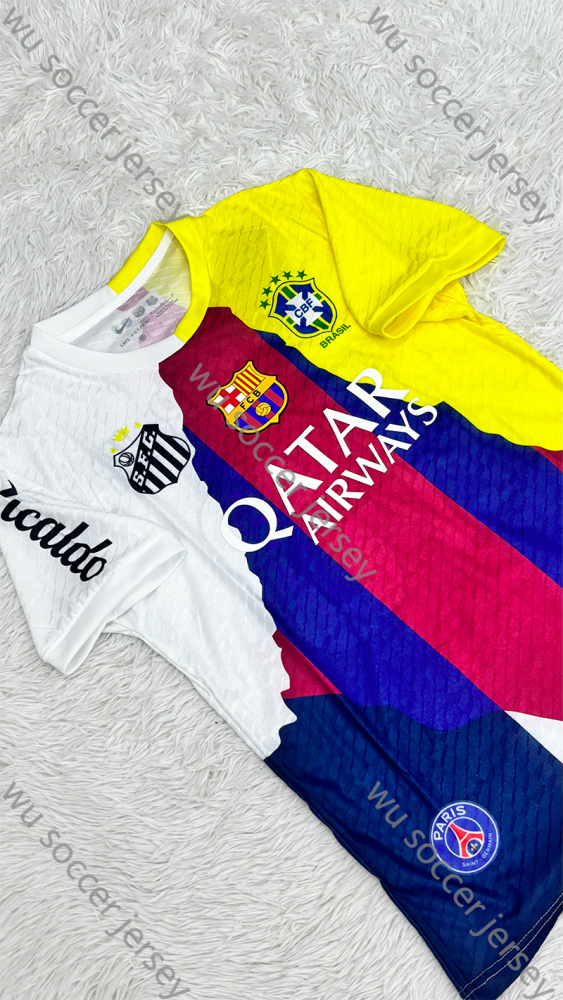 （S-XXL）1:1 Copy Top Quality 2025/2026  Neymar 10 Barcelona  Football Jersey （Fan Edition）