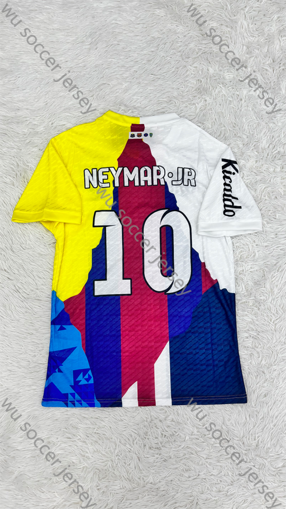 （S-XXL）1:1 Copy Top Quality 2025/2026  Neymar 10 Barcelona  Football Jersey （Fan Edition）