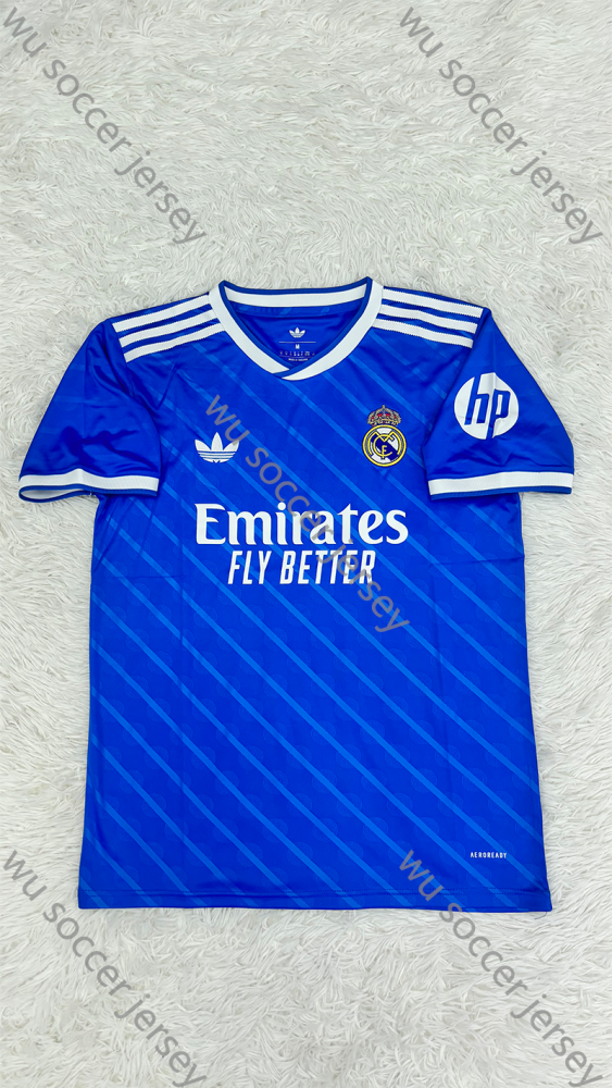 （S-4XL）1:1 Copy Top Quality 2025/2026 Real Madrid 3th Away Football Jersey （Fan Edition）
