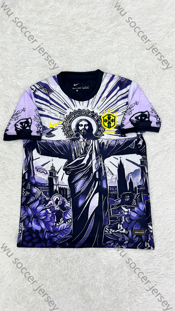 （S-4XL）1:1 Copy Top Quality 2025/2026 Brazil Special Edition football jersey （ Fan Edition）