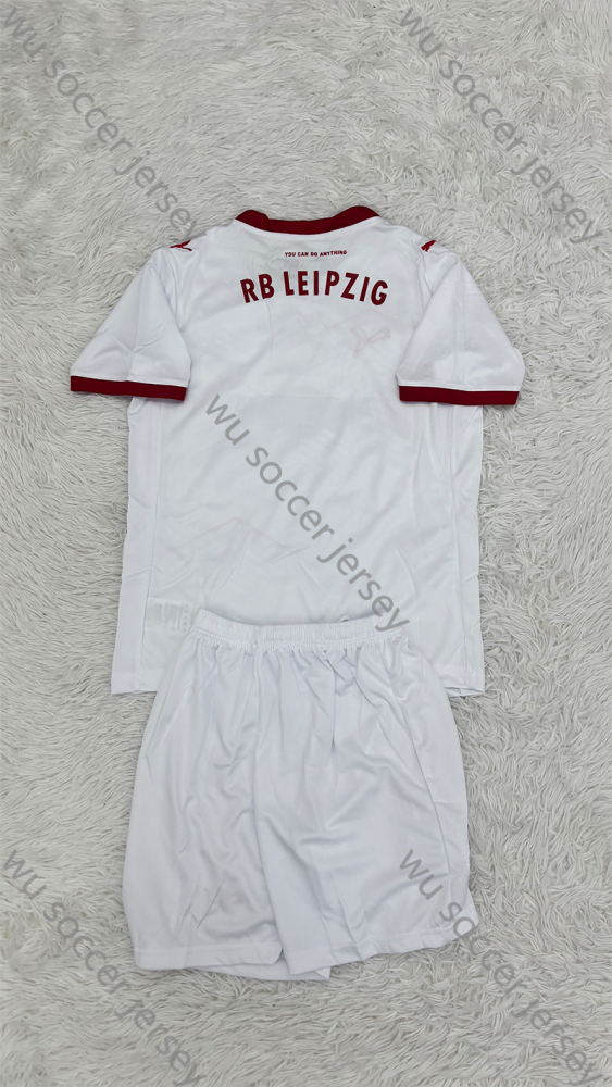 （16-28）1:1 Copy Top Quality 2025/2026 RB Leipzig Home Football Jersey (Kids)