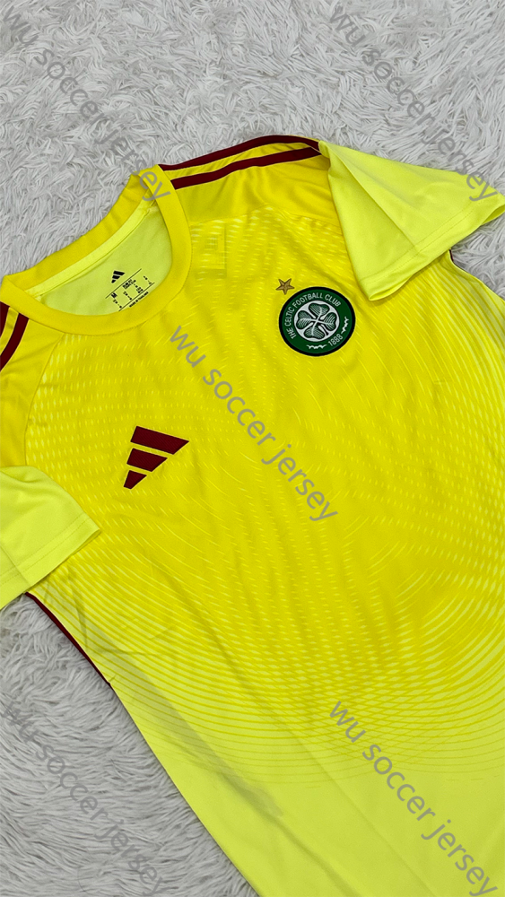 （S-4XL）1:1 Copy Top Quality 2025/2026 Celtic goalkeeper Football Jersey (Fan Edition)