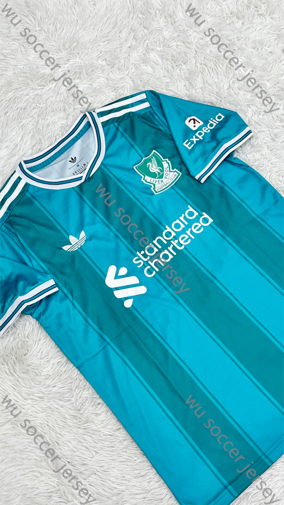（S-4XL）1:1 Copy Top Quality 2025/2026 Liverpool 2th Away Football Jersey （Fan Edition）