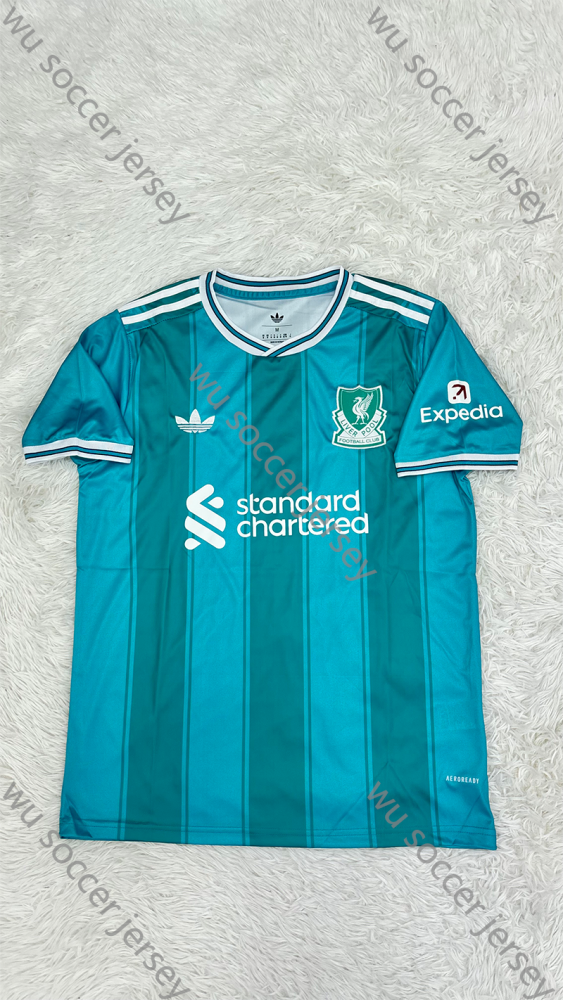 （S-4XL）1:1 Copy Top Quality 2025/2026 Liverpool 2th Away Football Jersey （Fan Edition）