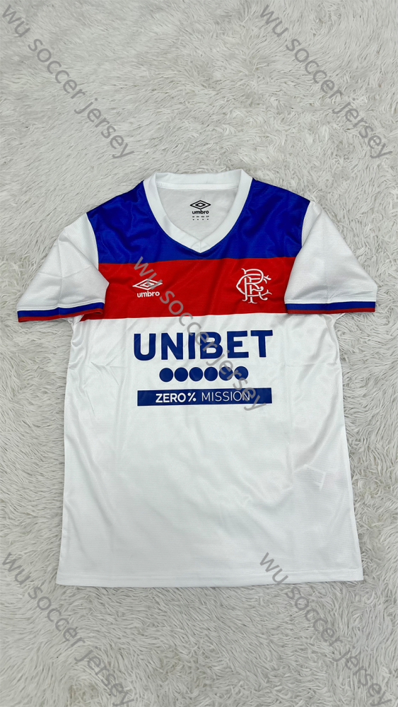（S-4XL）1:1 Copy Top Quality 2025/2026 Glasgow Rangers Away Football Jersey (Fan Edition)