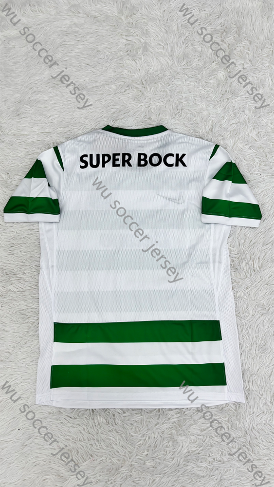 （S-3XL）1:1 Copy Top Quality 2025/2026 Sporting Lisbon Home Football Jersey （Player Edition）